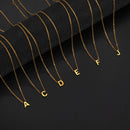 Collar con Letra Inicial Minimalista