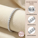 Pulsera Tennis  en Plata