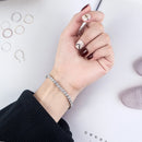 Pulsera Tennis  en Plata